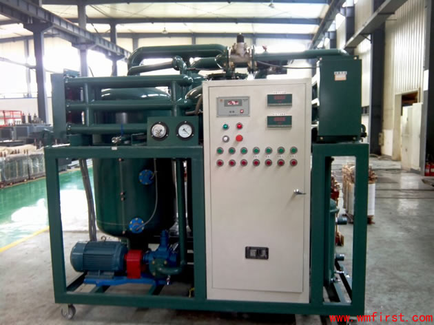 ZLA-150變壓器油雙級(jí)真空濾油機(jī)正面圖